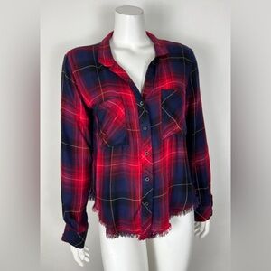 Cloth & Stone by Anthropologie Plaid Button Down